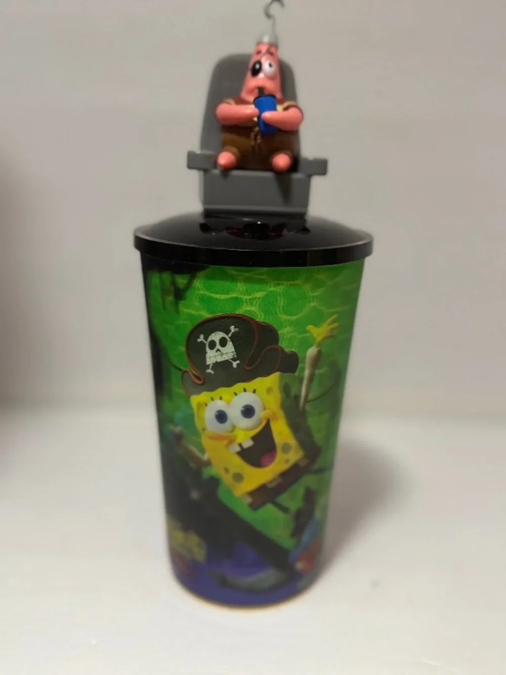 SpongeBob SquarePants Pirate Tumbler with Patrick Topper